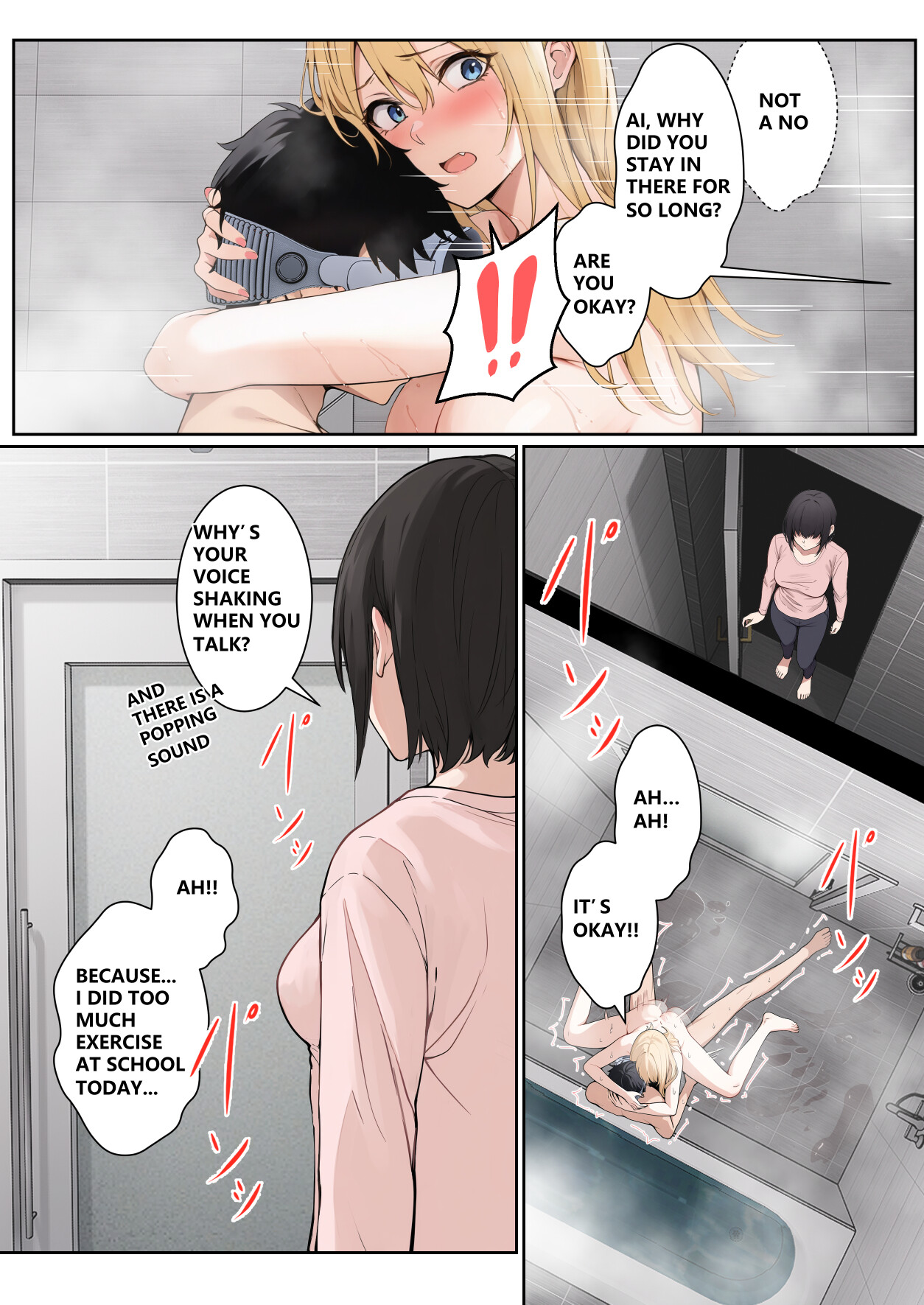 Hentai Manga Comic-My AR glasses can see various stats about my foster sister?!-Read-186